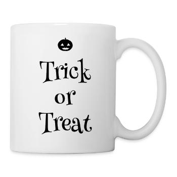 Süßes oder Saures - Tasse - Weiß - Rechts