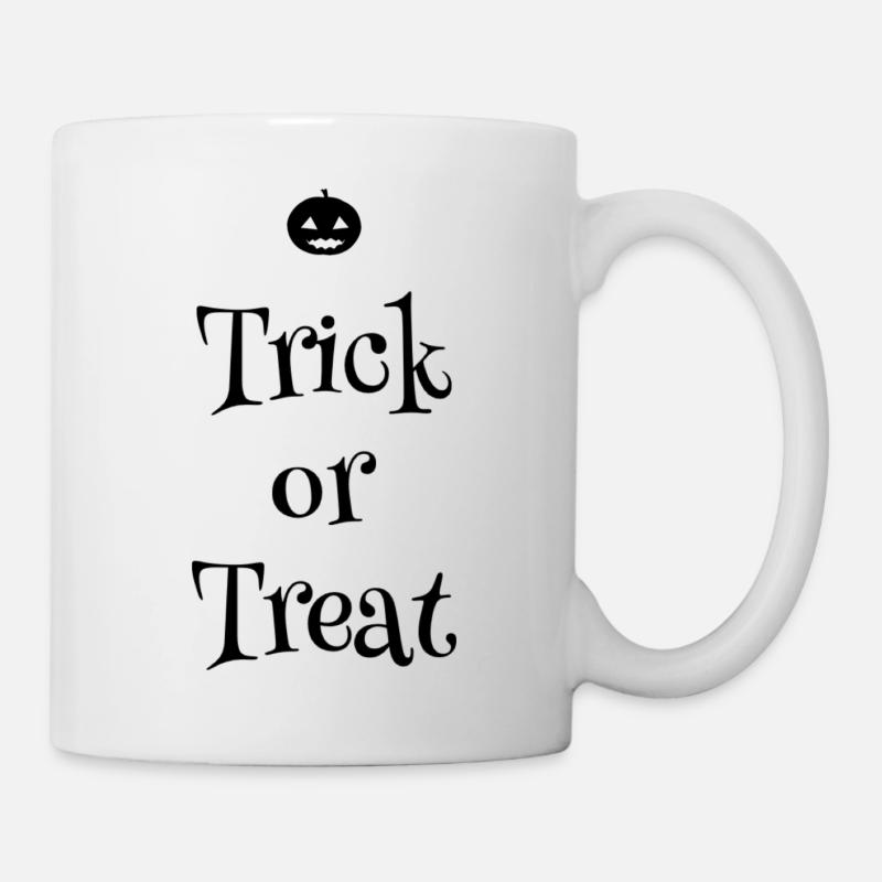 Des bonbons ou des bâtons - Mug blanc - blanc