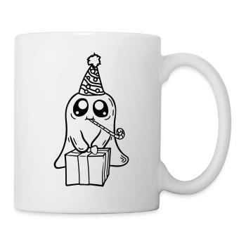 Dear Geist celebrates birthday - Mug - white - Right