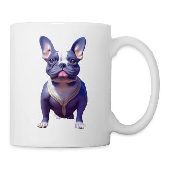 Français Bouledogue - Mug blanc - blanc - Droite