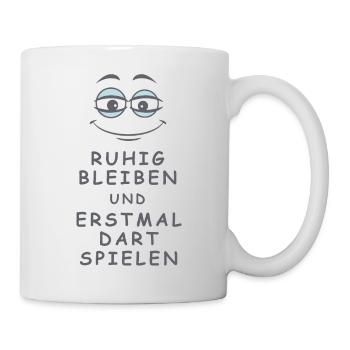 Dart spielen 2 - Tasse - Weiß - Rechts