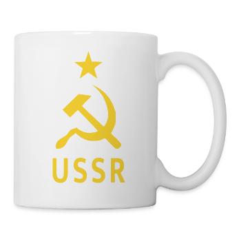 Union soviétique Union soviétique armoiries socialistes russes - Mug blanc - blanc - Droite