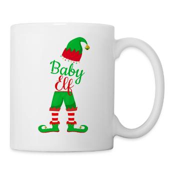 Christmas Baby Elf - Mug - white - Right