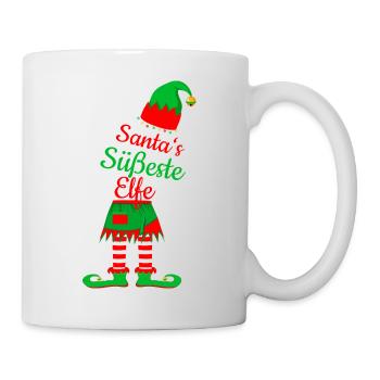 süßeste Elfe - Tasse - Weiß - Rechts