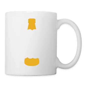 Les bonnes personnes boivent de la bonne bière - Mug blanc - blanc - Droite