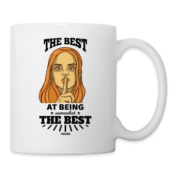 die beste - Tasse - Weiß - Rechts
