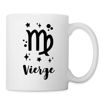 vierge - Mug blanc - blanc - Droite