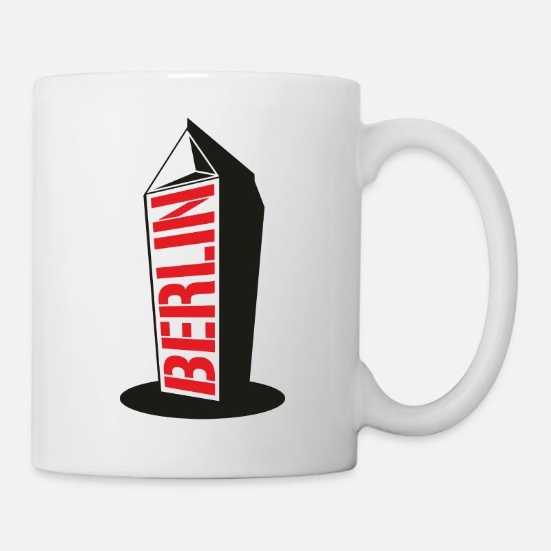 Berliner Milchbübchen - Tasse - Weiß