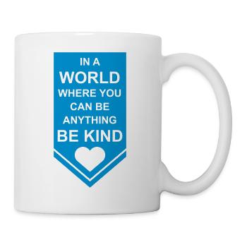 Vous pouvez être gentil - Mug blanc - blanc - Droite