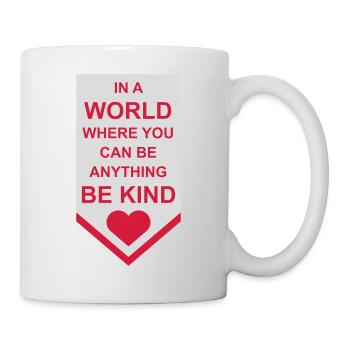 Vous pouvez être gentil - Mug blanc - blanc - Droite