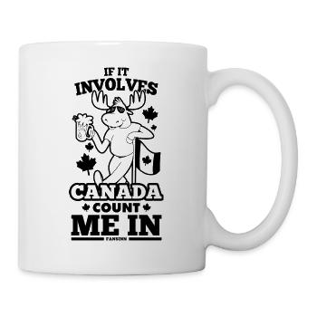 Canada - Tasse - Weiß - Rechts