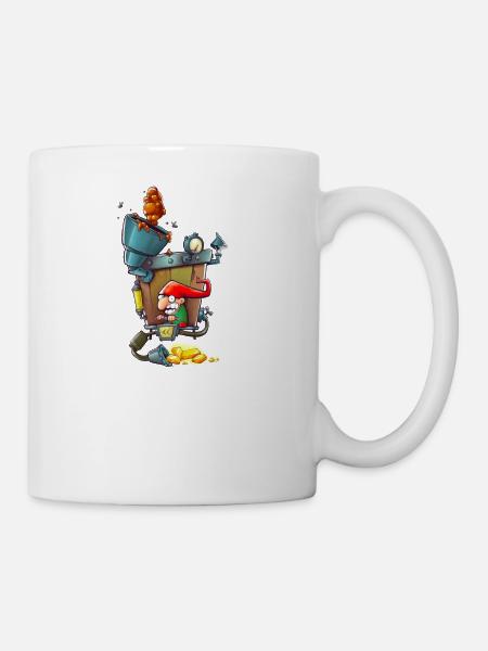 get shit done - Tasse - Weiß
