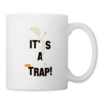 Piège à mouches de Vénus - Mug blanc - blanc - Droite
