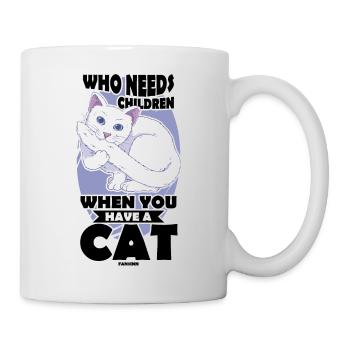 best cat mom cat lady cat owner Geschen - Mug - white - Right