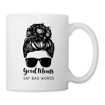 Les bonnes mamans disent de gros mots. Belles citations disant pour - Mug blanc - blanc - Droite