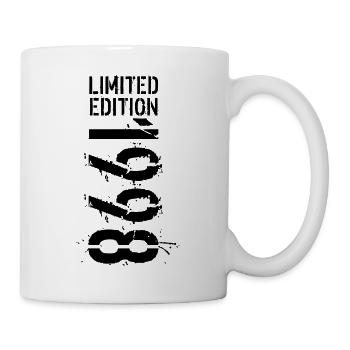 LIMITED EDITION 1998 NOIR - Mug blanc - blanc - Droite