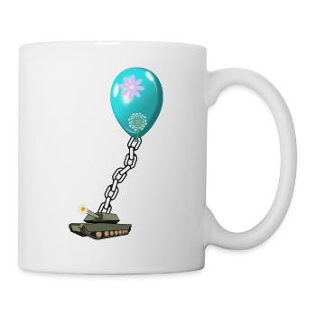 Ballon - Mug blanc - blanc - Droite