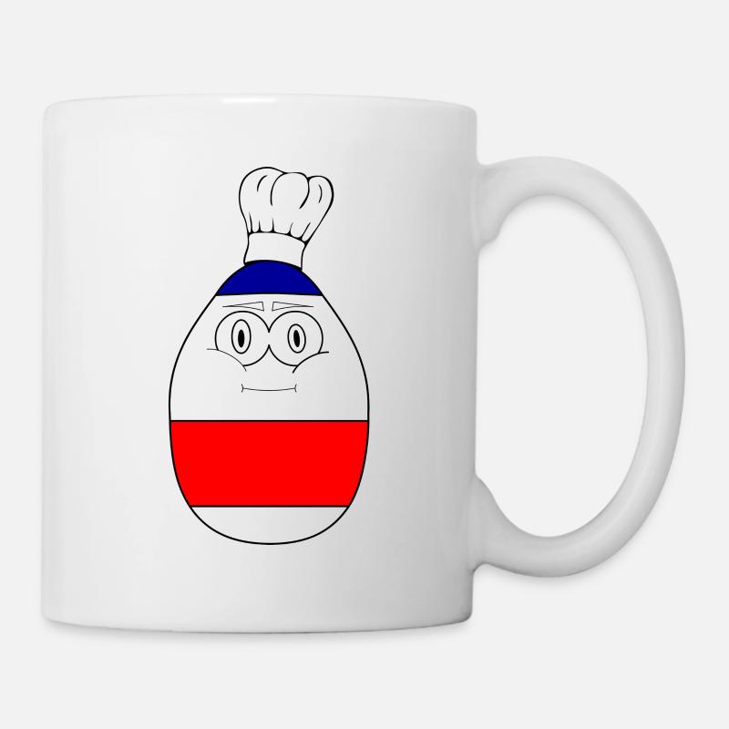 DARUMA cook - Mug - white
