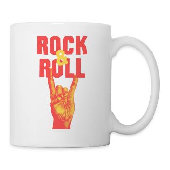 Rock and Roll! - Tasse - Weiß - Rechts
