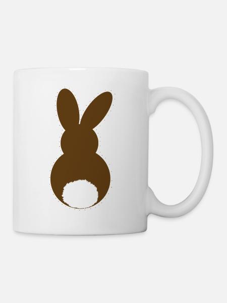 Hase - Tasse - Weiß