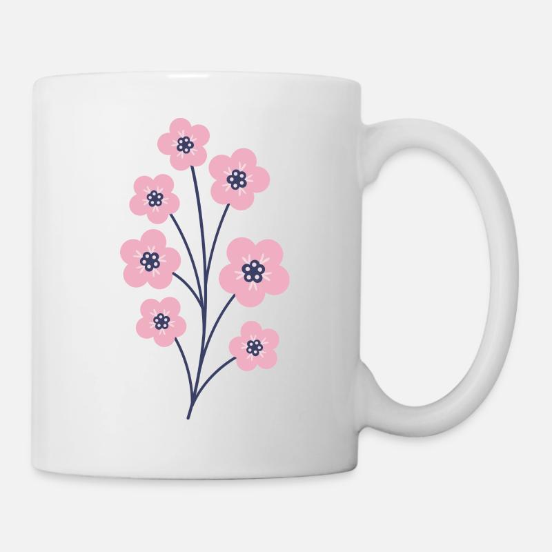 Fleuriste Fleur Plante Nature Jardinier - Mug blanc - blanc