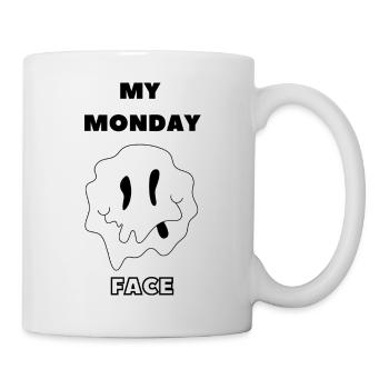 MY MONDAY FACE - Tasse - Weiß - Rechts