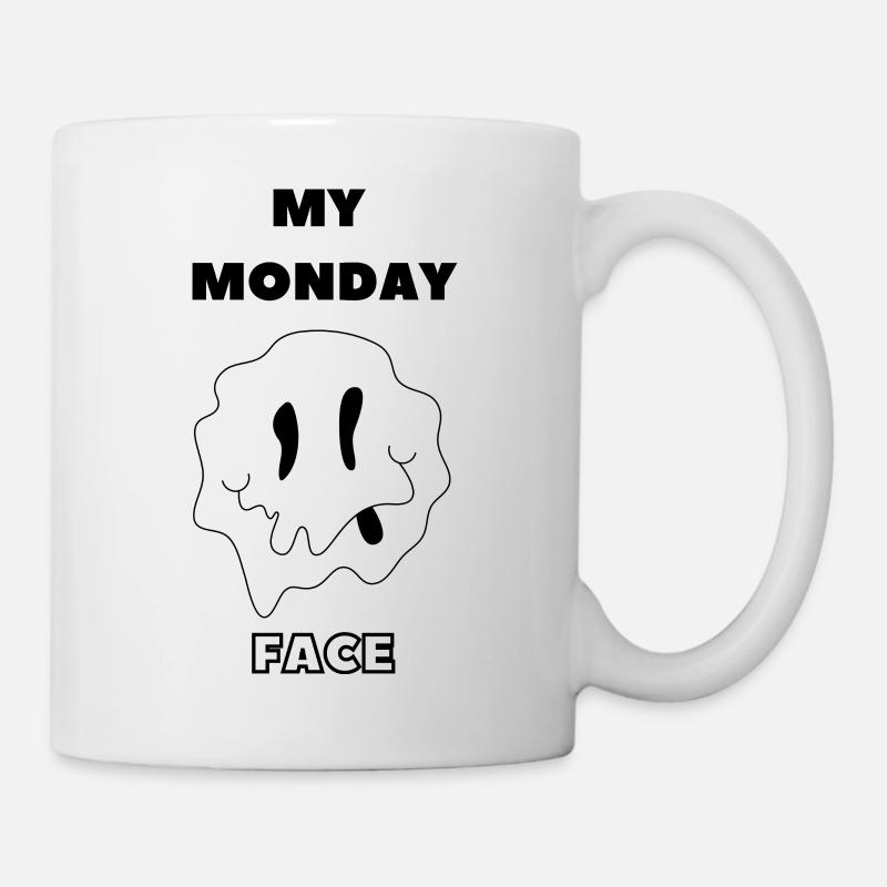 MY MONDAY FACE - Mug - white