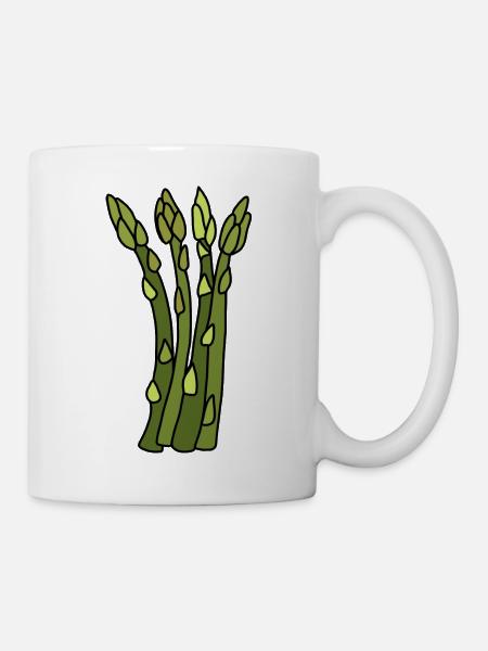Temps des asperges - Mug blanc - blanc