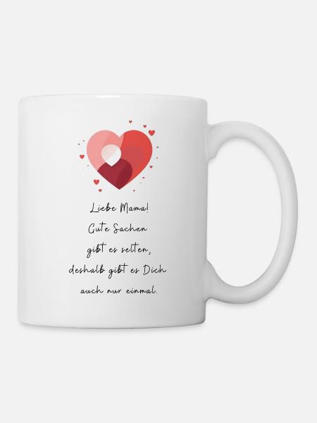 Mama ♥ - Tasse - Weiß