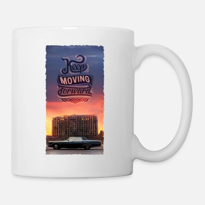 Keep Moving Forward - Mug - white