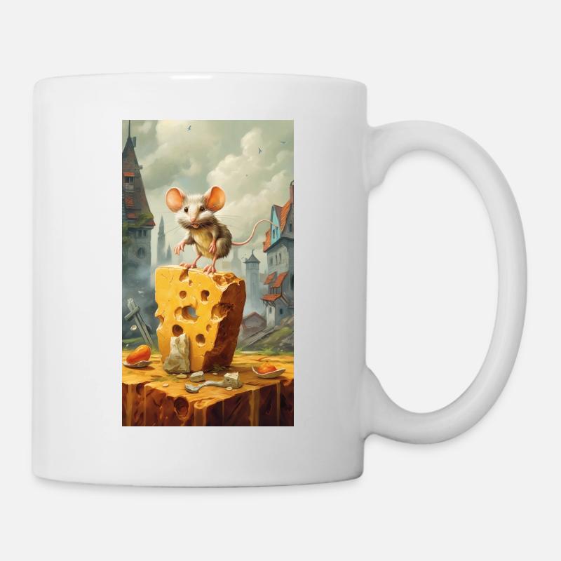 Maus - Tasse - Weiß