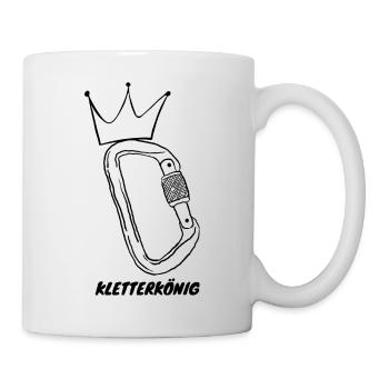 KletterKönig - Tasse - Weiß - Rechts