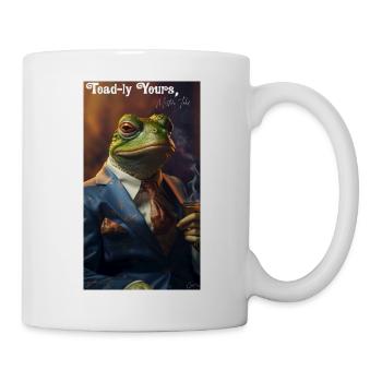 Crapaud - Mug blanc - blanc - Droite