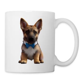 Hundehalter Schäferhund Hunde Hundebesitzer Hund - Tasse - Weiß - Rechts