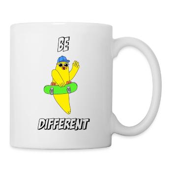 be different - Tasse - Weiß - Rechts