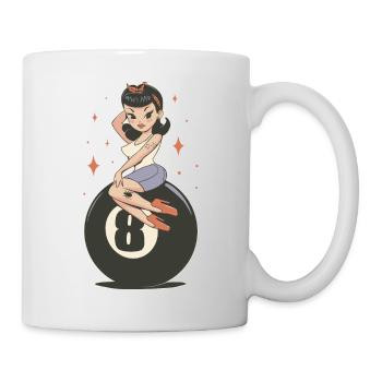 Rockabilly Girl - Mug - white - Right
