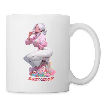 Sweet Dreams - Tasse - Weiß - Rechts