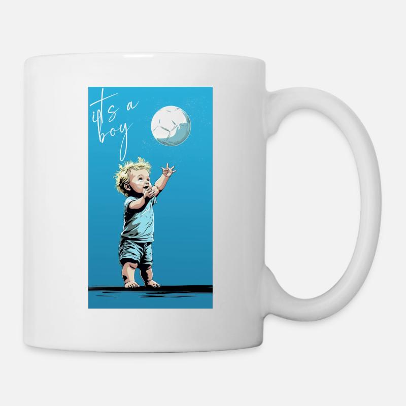 Its a boy - Mug - white
