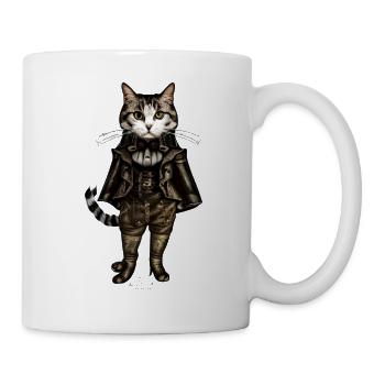 Märchenprinz - Steampunk - Tasse - Weiß - Rechts