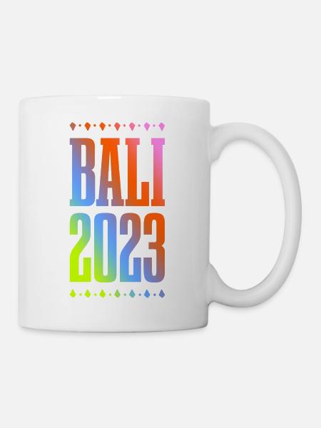 Bali 2023 - Mug blanc - blanc
