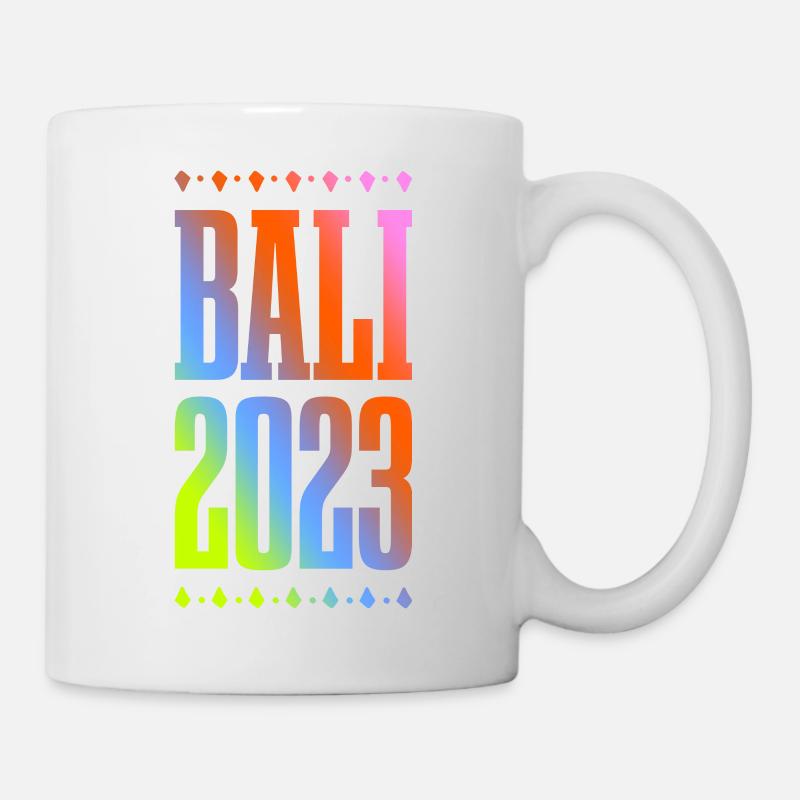 Bali 2023 - Mug blanc - blanc