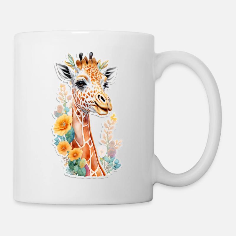 Giraffe - Mug - white