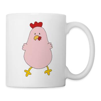 Chicken Pink - Mug - white - Right