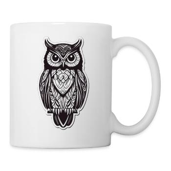 The Owl - Mug - white - Right