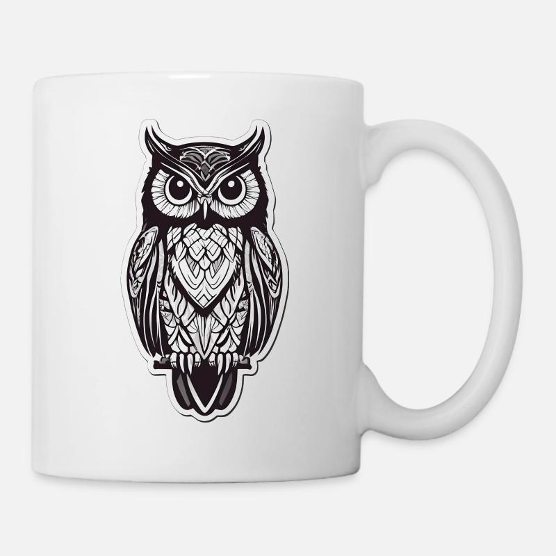 The Owl - Mug - white