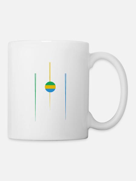 Gabun Fluggesellschaften - Tasse - Weiß