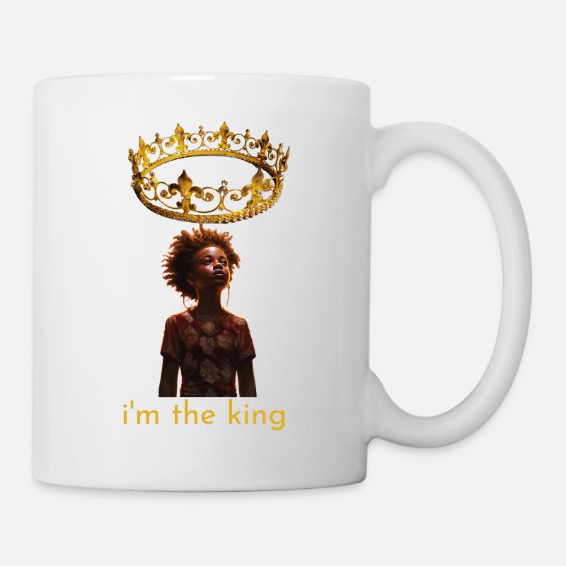 I AM THE KING - Mug blanc - blanc