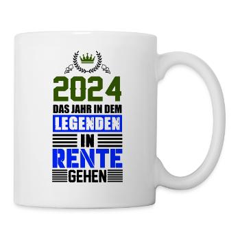 rente 2024 - Tasse - Weiß - Rechts