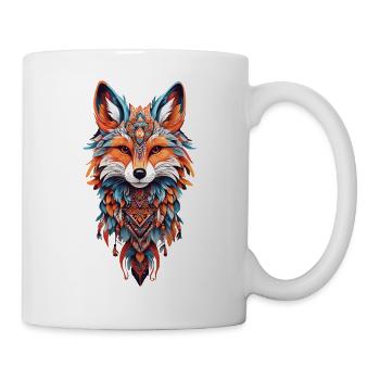 Fox Power Animal Spirit Indiens & Chamanisme - Mug blanc - blanc - Droite