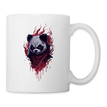 Panda Ninja Dark Fantasy - Mug - white - Right